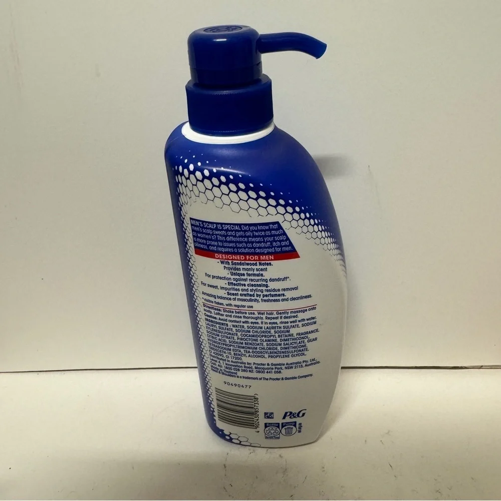 Head & Shoulders Men Anti Dandruff Old Spice Sandalwood Notes Shampoo 550ML